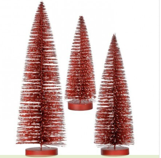 SNOW TIPPED BRISTLE TREE (two colors)