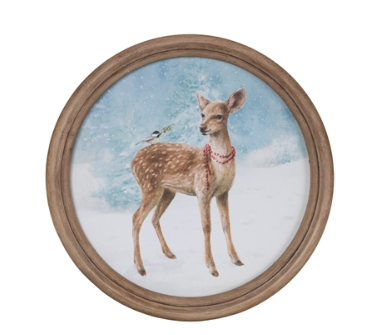 Round Deer Frame