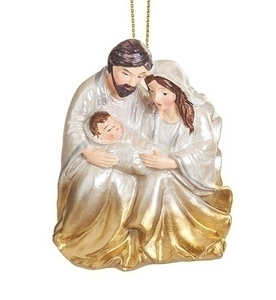 HOLY FAMILY OMBRE ORNAMENT