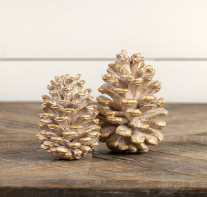 GOLD/WTE PINECONE