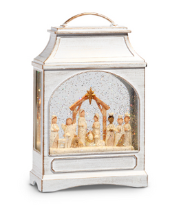 Nativity Lighted Musical Water