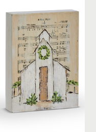 Music Sheet Church Block