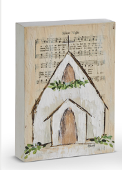 Music Sheet Church Block