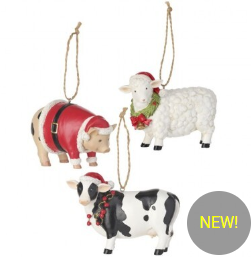 BARNYARD ANIMAL ORNAMENT