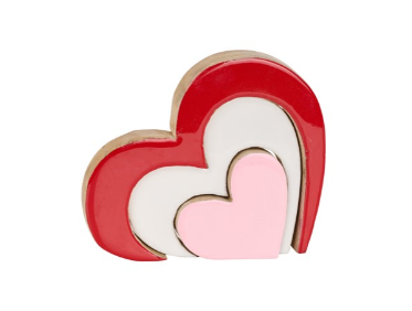 MANGO WOOD 3-IN-1 HEART