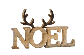 MANGO WOOD "NOEL" W/ANTLER