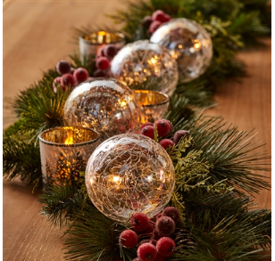 LED Ball Ornament Light String