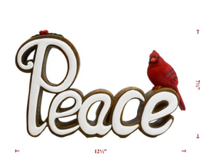 Cardinal Christmas "Peace"