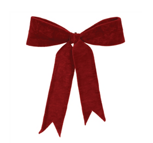 Red Bow - Polyester