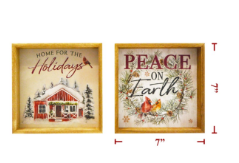 Christmas Scene Sign