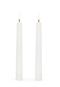 White Taper Candles