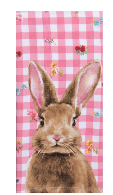 Garden Gingham Bunny Terry