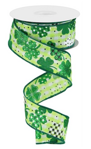 Patterned Shamrocks