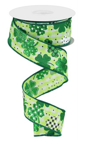 Patterned Shamrocks