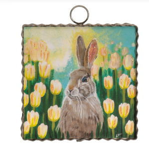 Kross Bunny in Tulips