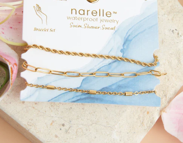 Paperclip, Twisted &Dainty Chain Bracelet Set (Copy)