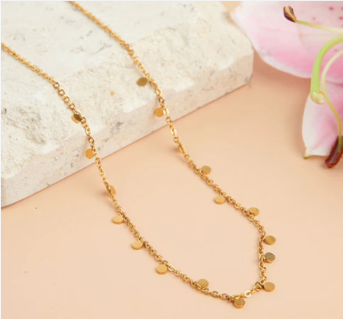 Disc Chain Necklace