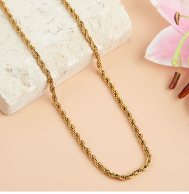 Twisted-Chain Necklace