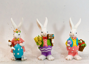 10" Poly Easter Bunny