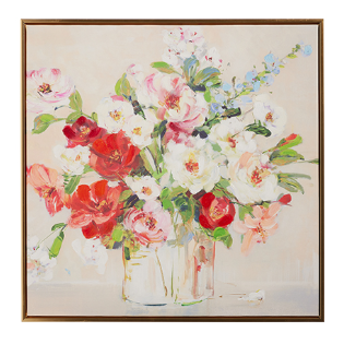 Floral Vase Framed Wall Art