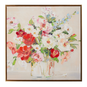 Floral Vase Framed Wall Art