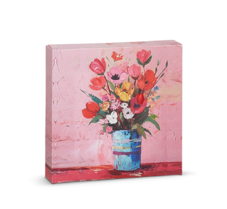 Blooms In Vase Wall Art