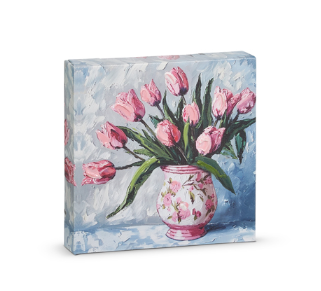 Potted Tulips Wall Art (2 styles)