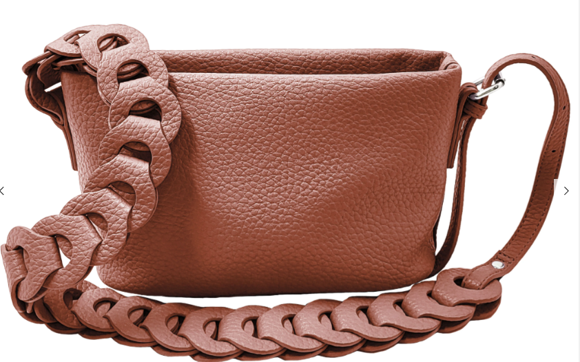 Daisy Crossbody W/Braid Strap (2 colors)