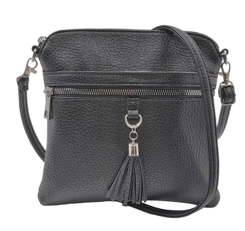 Holly Tassel Front Crossbody (6 Colors)