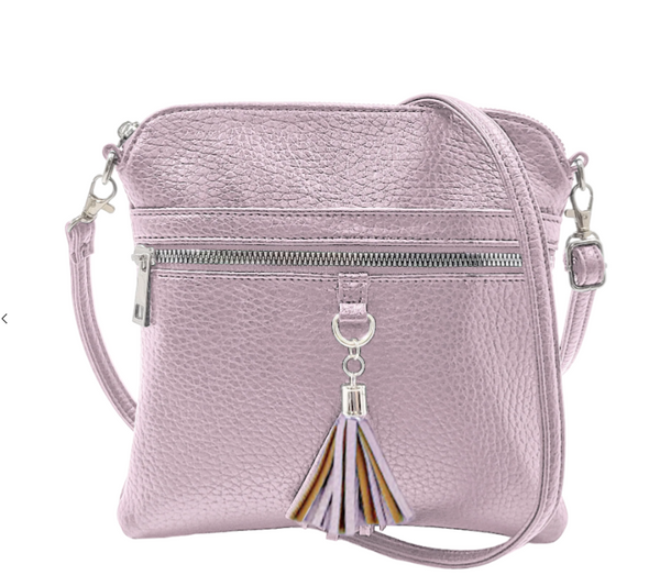 Holly Tassel Front Crossbody (6 Colors)