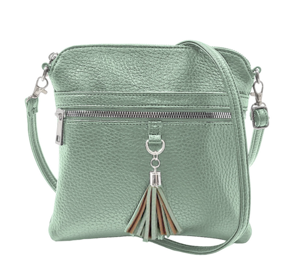 Holly Tassel Front Crossbody (6 Colors)