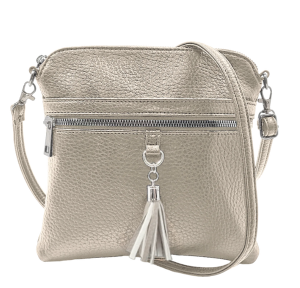 Holly Tassel Front Crossbody (6 Colors)