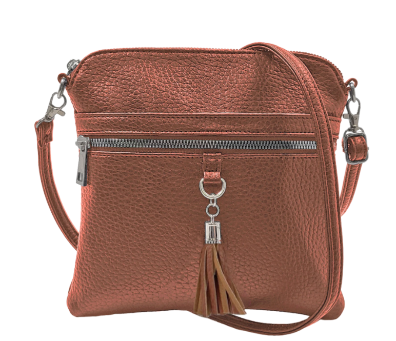 Holly Tassel Front Crossbody (6 Colors)