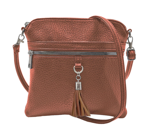 Holly Tassel Front Crossbody (6 Colors)