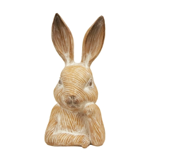 Small Resin Thinking Bunny