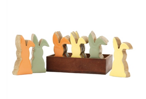 Glazed Wood Bunny