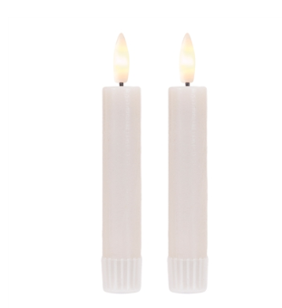 Taper Candle (Set of 2) - 5" multiple colors