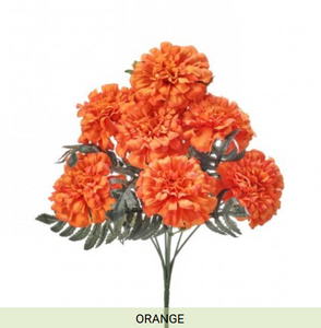 ORANGE MARIGOLD BUSH