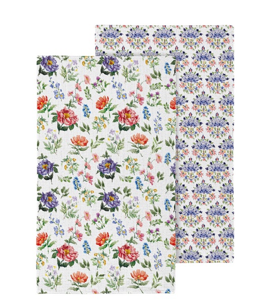 Floral Dance - Qk Dry Towel