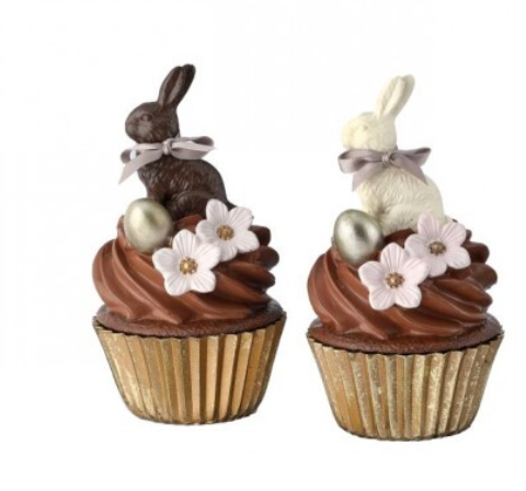 Chocolate Bunny Cupcake