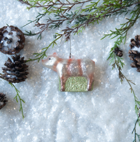 3.5" PIG ORNAMENT