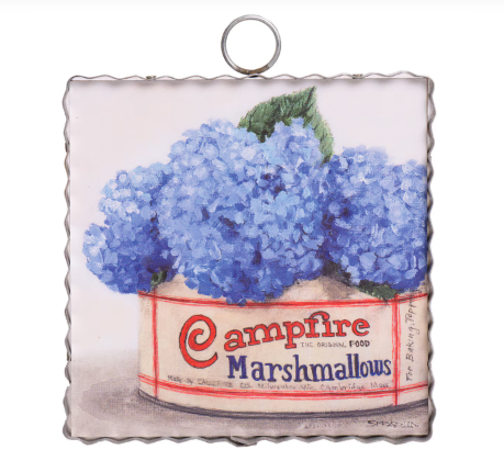 Mini Campfire Hydrangeas Print