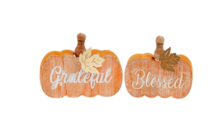 Grateful Pumpkin Block