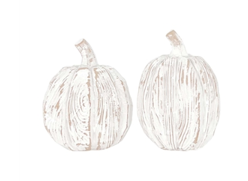 Distressed White Pumpkins