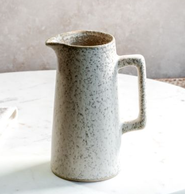 Reactive Beige Pitcher