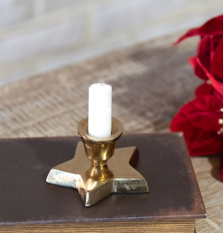 Gold Star Taper Holder
