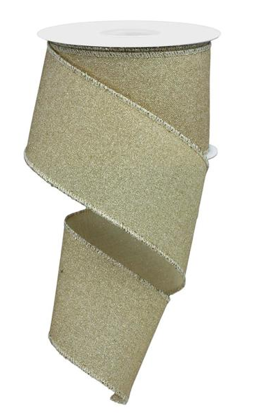 FINE GLITTER ON ROYAL - LIGHT GOLD