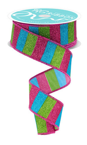 HORIZONTAL GLITTER STRIPES