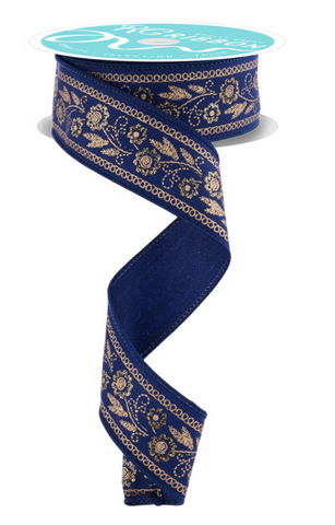 EMBROIDERED LOOK FLORALS