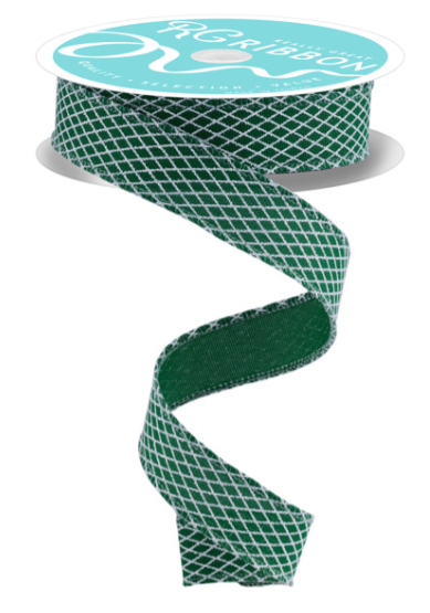 MINI HARLEQUIN - EMERALD/WHITE